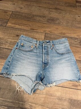 Levi’s Cut Off Jean Shorts Size 26 or 27 
EUC